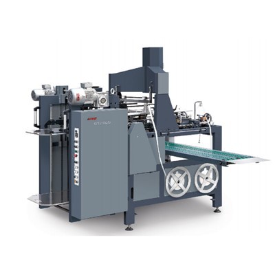 Máy dán góc hộp tự động